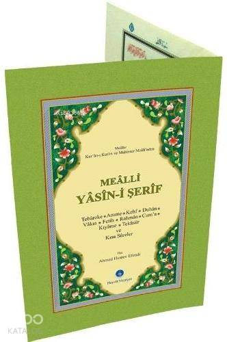 Yasin-i Şerif; (Çanta Boy, Mealli)