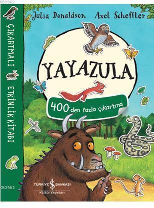Yayazula Çıkartmalı Etkinlik Kitabı; 400'den Fazla Çıkartma
