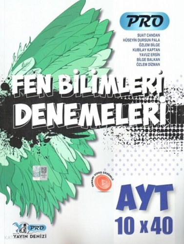 Yayın Denizi AYT Fen Bilimleri Pro 10 x 40 Denemeleri