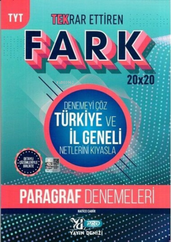 Yayın Denizi Tyt Pro Fark Deneme Paragraf - 2021