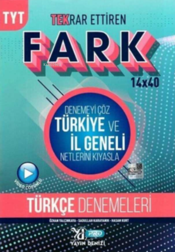 Yayın Denizi Tyt Pro Fark Deneme Türkçe - 2021