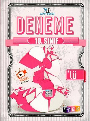 Yayın Denizi Yayınları 10. Sınıf 3 lü Deneme Yayın Denizi