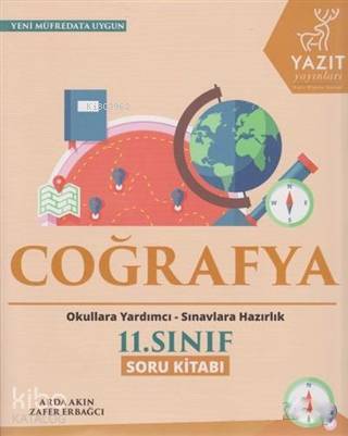 Yazıt Yayınları 11. Sınıf Coğrafya Soru Kitabı Yazıt