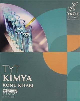 Yazıt Yayınları TYT Kimya Konu Kitabı Yazıt