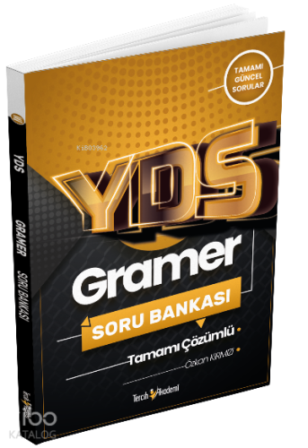 YDS Gramer Tamamı Çözümlü Soru Bankası 2022