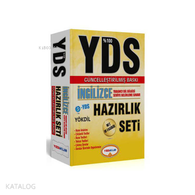 YDS İngilizce Hazırlık Seti Güncel Bas. 2019