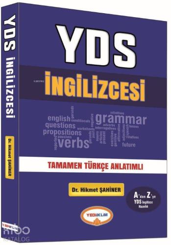 YDS İngilizcesi Türkçe Anlatımlı 2017