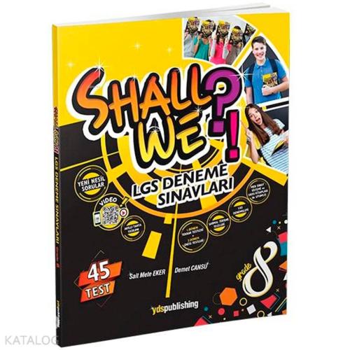Yds Publishing Yayınları 8. Sınıf LGS Shall We Deneme Sınavları Yds Pu