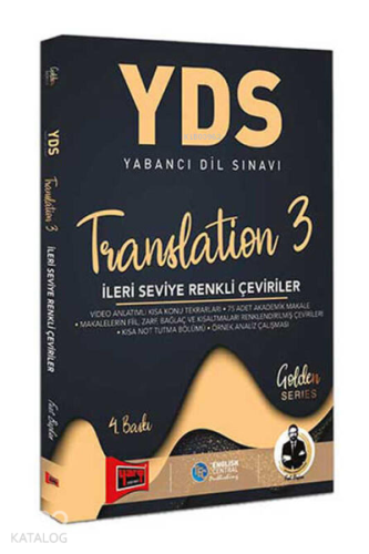 YDS Translation 3 İleri Seviye Renkli Çeviriler