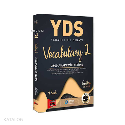 YDS Vocabulary 2 3500 Akademik Kelime
