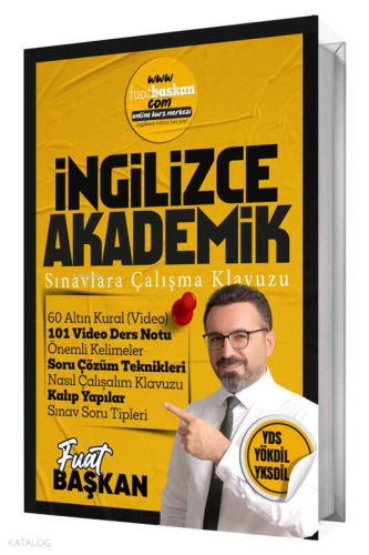 YDS YÖKDİL YKSDİL İngilizce Akademik Sınavlara Çalışma Kılavuzu
