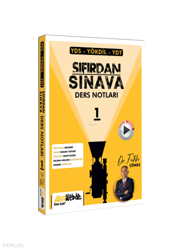 YDS - YÖKDİL - YKSDİL Sıfırdan Sınava Ders Notları 1