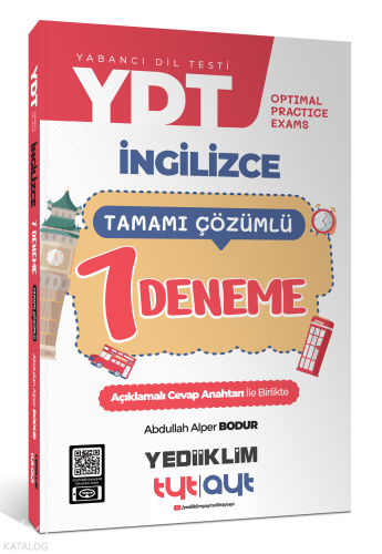 YDT Optimal Practice Exams Tamamı Çözümlü 7 Deneme