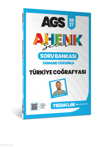 Yediiklim 2027 MEB AGS Ahenk Serisi Türkiye Coğrafyası Tamamı Çözümlü 