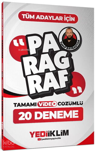 Yediiklim AGS KPSS ALES DGS YKS Tüm Adaylar İçin Paragraf Tamamı Video
