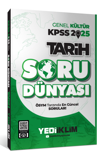 Yediiklim Yayınları 2025 Genel Kültür Tarih Soru Dünyası