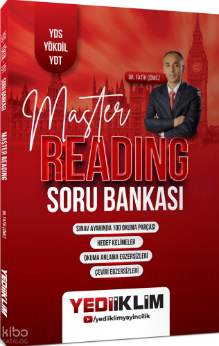 Yediiklim Yayınları YDS YÖKDİL YDT Master Reading Soru Bankası