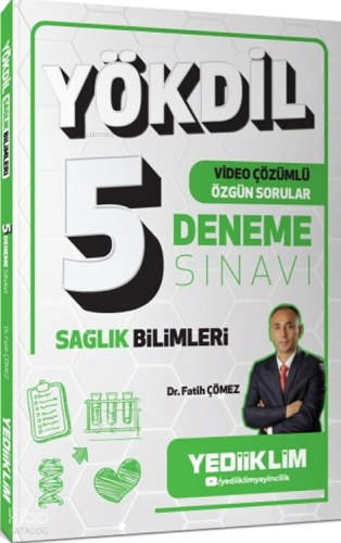 Yediiklim Yayınları YÖKDİL Sağlık Bilimleri Video Çözümlü Özgün Sorula