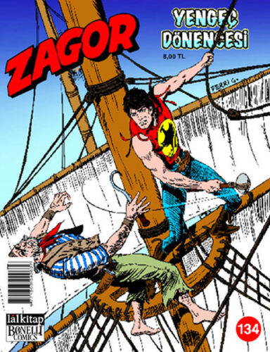Yengeç Dönencesi;Zagor Sayı - 134 - Kitapiks.com