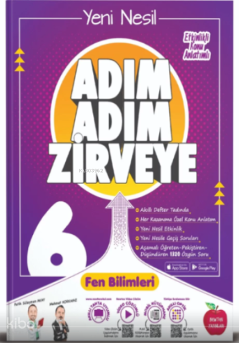 Yeni-6.Sınıf Adım Adım Fen Bilimleri Soru Bankası