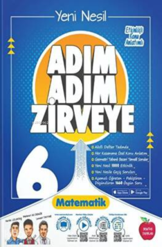 Yeni-6. Sınıf Adım Adım Matematik Soru Bankası