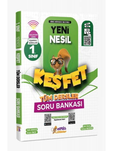 Yeni Nesil Keşfet 1.Sınıf Tüm Dersler Soru Bankası