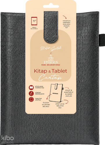 Yeni Nesil Kitap ve Tablet Çantası (Özel Deri Dokulu)