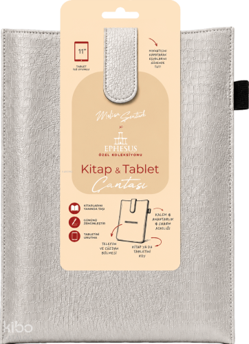 Yeni Nesil Kitap ve Tablet Çantası (Özel Deri Dokulu)