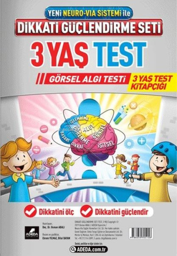 Yeni Neuro-Via Sistemi İle Dikkati Güçlendirme Seti 3 Yaş Test-Görsel 
