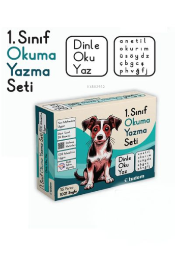 Yeni Okuma Yazma Seti 1. Sınıf ( Dinle - Oku - Yaz ) - Shrinkli ( Poşetli )
