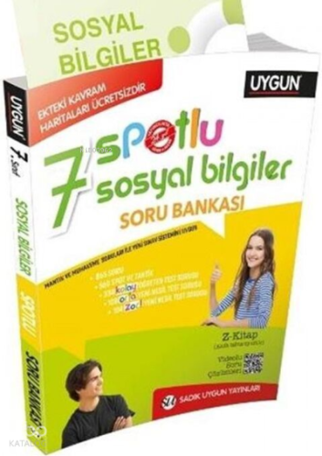 Yeni Spotlu Sosyal Bilgiler Soru Bankası + Kavram Haritaları