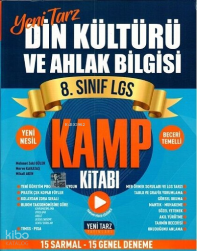 Yeni Tarz Yayınları 8.Sınıf Yeni Tarz Din Kül Ve Ahlak Bil Kamp - 2021