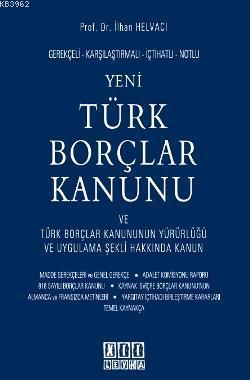 Yeni Türk Borçlar Kanunu - Kitapiks.com