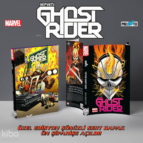 Yepyeni Ghost Rider Özel Cilt - İki Cilt Bir Arada - Sert kapak