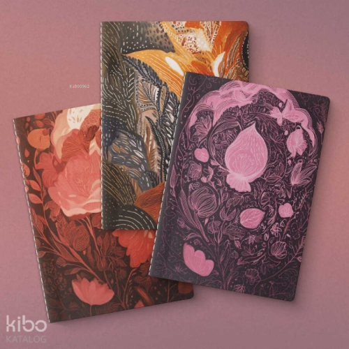 Yeşilay Doku Serisi 3'lü Defter Seti