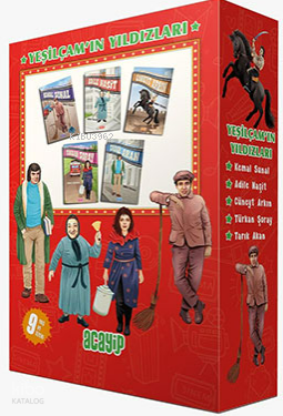 Yeşilçam’ın Yıldızları (Kutulu 5 Kitap)