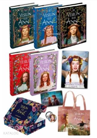 Yeşilin Kızı Anne 5 Kitap Kutulu Set