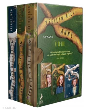 Yeşilin Kızı Anne Kutulu Set (Ciltsiz) - Kitapiks.com