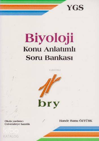YGS Biyoloji Konu Anlatımlı Soru Bankası