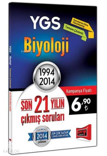 YGS Biyoloji Son 21 Yılın Çıkmış Soruları; 1994 - 2014