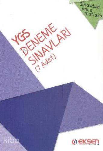 YGS Deneme Sınavları (7 Adet); Sınavdan Önce Mutlaka