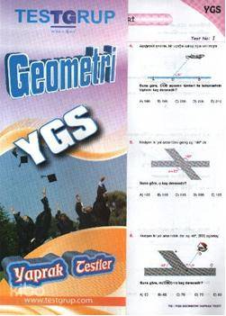 YGS| Geometri; Yaprak Testler