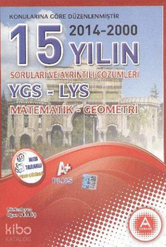 YGS - LYS Matemetik Geometri 15 Yıl Çıkmış Sorular