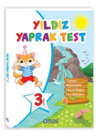 Yıldız 3. Sınıf Yaprak Test; Türkçe - Matematik - Hayat Bilgisi - Fen Bilimleri