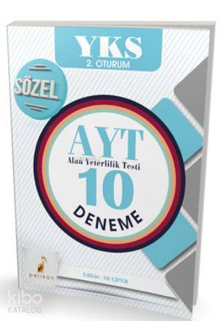 YKS 2. Oturum AYT 10 Deneme Sözel Öğrencileri için