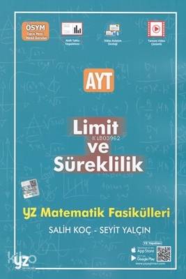 YKS AYT Limit ve Süreklilik Matematik Fasikülleri