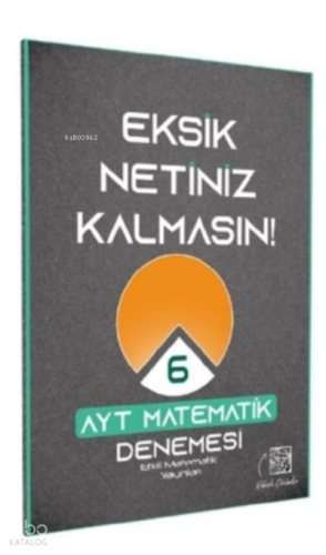 YKS AYT Matematik 6 Deneme