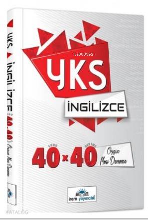 YKS Dil İngilizce 40x40 Özgün Mini Denemeler