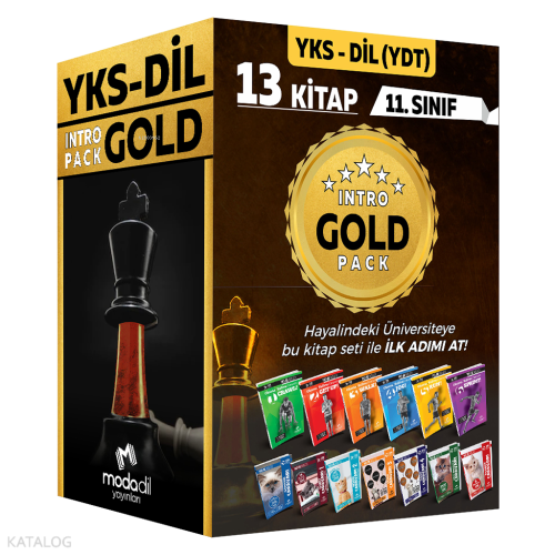 YKS DİL YDT İntro Pack Gold Set (13 Kitap)