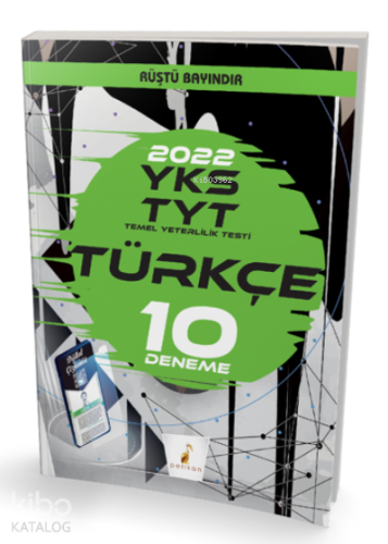 YKS TYT Türkçe Dijital Çözümlü 10 Deneme Sınavı - Kitapiks.com
